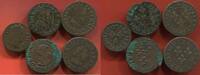Lots 4 DOUBLES LOT DE 1 DENIER TOURNOI ET TOURNOIS A VOIR ET A RÉPERTORIER LOT A1 -