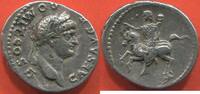 Antike M&uuml;nzen DENIER DOMITIEN 81-96  EN ARGENT A/ CAES AVG F DOMIT COS I... 120,00 EUR  zzgl. 15,00 EUR Versand