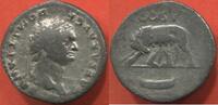 Antike M&uuml;nzen DENIER DOMITIEN 81-96  EN ARGENT A/ SA T&Ecirc;TE LAUR&Eacute;E A DROIT... 110,00 EUR  zzgl. 15,00 EUR Versand