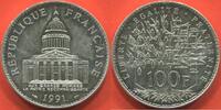 Moderne Franz&ouml;sische M&uuml;nzen 100 FRANCS 1991 EN ARGENT PANTH&Eacute;ON 1991 DAUP... 140,00 EUR  zzgl. 15,00 EUR Versand