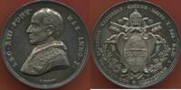 Médailles 1878 SOUS ÉTATS PONTIFICAUX MÉDAILLE EN ARGENT FRAPPE EN LE PONTIFICAT DE LÉON XIII 1878-1903 ANNO I AV/ SON BUSTE HABILLE A GAUCHE, GRA -