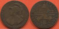 Französische Königliche Münzen BRONZE MONNAIE DE CONFIANCE CAISSE DE BONNE FOY 1791 A/ ECHAnge AU LIEU D’ÉCHANGE GRAVEUR MONTAGNY MÉTAL TRANCHE LISSE RARETÉ R POIDS -