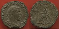 Antike Münzen SESTERCE PHILIPPE PÈRE 244-249 FRAPPE A ROME A/ IMP M IVL PHILIPPVS AVG PHILIPPE PÈRE SON BUSTE LAURE A DROITE R/ P M TR II COS PP SC P -