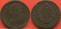 Französische Königliche Münzen 2 SOLS CONSTITUTION 1791-1792 LOUIS XVI TYPE FRANCOIS 1791 A POINTE ATELIER PARIS MÉTAL CUIVRE POIDS 24.93g ÉTAT SPLENDIDE FRAPPE VIG -