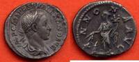Antike Münzen DENIER ALEXANDRE SEVERE 222-235 A/ SON BUSTE LAURE ET DRAPE A DROITE R/ IMP C M AVR SEV ALEXAND AVG L' ABONDANCE DEBOUT A GAUCHE,PO -
