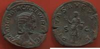 Antike Münzen SESTERCE OTACILIE SEVERA 244-249 FEMME DE PHILIPPE 1er EN BRONZE FRAPPE A ROME A/ MARCIA OTACIL SEVERA AVG SON BUSTE DIADÉMÉ A DROITE R -