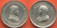 Médailles PIE IX MÉDAILLE PAPALE EN ARGENT POIDS 9.09g ET DIAMETRE 26mm ETAT TTB/SUP AVEC PLUSIEURS COUPS SUR LA TRANCHE -
