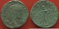 Antike Münzen SESTERCE ALEXANDRE SÉVÈRE 222-235 A/ SON BUSTE LAURE A DROITE R/ IOVI CONSERVATORI SC JUPITER NU DEBOUT A GAUCHE, LE MANTEAU DÉPLOYÉ DE -