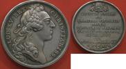 Médailles LOUIS XV 1710-1774 MÉDAILLE D’ÉPOQUE EN ARGENT POSE DE LA PREMIÈRE PIERRE DE LA STATUT ÉQUESTRE DER LOUIS XV A PARIS A/ LUD. XV. -