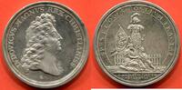 Médailles MEDAILLE LOUIS XIV 1643-1715 D'EPOQUE EN ARGENT PRISE DE GAND 12 MARS 1678 A/ LVDOVICUS MAGNVS REX CHRISTIANISS BUSTE DU ROI A DROITE, -