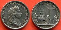 Médailles MEDAILLE LOUIS XIV 1643-1715 D'EPOQUE EN ARGENT ENTREE DE LA REINE CHRISTINE DE SUEDE A PARIS A/ 1656 MAUGER A/ LUDOVICUS XIIII REX CHR -