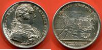 Médailles MEDAILLE LOUIS XV 1715-1774 EN ARGENT D'EPOQUE PRISE DE FORT DE KEHL 28 OCTOBRE 1733 A/ LUD XV REX CHRISTIANISS BUSTE DU ROI A DROITE R -