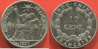 Ausländische Münzen 10 CENT INDOCHINE FRANÇAISE EN ARGENT 400/1000 ANNÉE 1920 ATELIER SAN FRANCISCO POIDS 2.70g ETAT SPLENDIDE A FLEUR DE COIN TRES JOLIE -