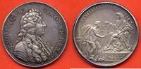 Médailles MEDAILLE LOUIS XIV 1643-1715 D'EPOQUE EN ARGENT A/ LVDOVICVS MAGNVS REX R/ IVSTITIASIVDICANTI 1667 POIDS 60g ET 50mm * / N° CATALOGUE -