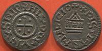 Französische Königliche Münzen DENIER LOUIS LE PIEUX 814-840 A LA LÉGENDE CHRÉTIENNE ND. MÉTAL ARGENT POIDS 1.12g ETAT SUPERBE JOLIE MONNAIE / N° CATALOGUE : PROU -