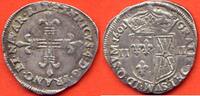 Französische Königliche Münzen QUART D'ECU HENRI IV 1589-1610 DE NAVARRE A/ HENRICVS 4 D G FRANC ET NAVAR REX CROIX FLEUDELISEE R/GRATIA DEI SVM ID QSVM ECU COURONNE,PAR -