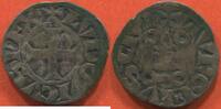 Französische Königliche Münzen LOUIS VIII ET LOUIS IX DENIERS TOURNOIS EN BILLON POIDS 0.81g ETAT TB/TTB / N° CATALOGUE : DUP187 -