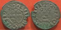 Französische Königliche Münzen LOUIS VIII ET LOUIS IX DENIERS TOURNOIS EN BILLON POIDS 0.75g ETAT TB MANQUE DE MÉTAL / N° CATALOGUE : DUP187 -