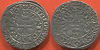 Französische Königliche Münzen CHARLES IV 1322-1328 MAILLE BLANCHE 3e ÉMISSION EN ARGENT POIDS 1.80g ETAT TTB / N° CATALOGUE : DUP243D -