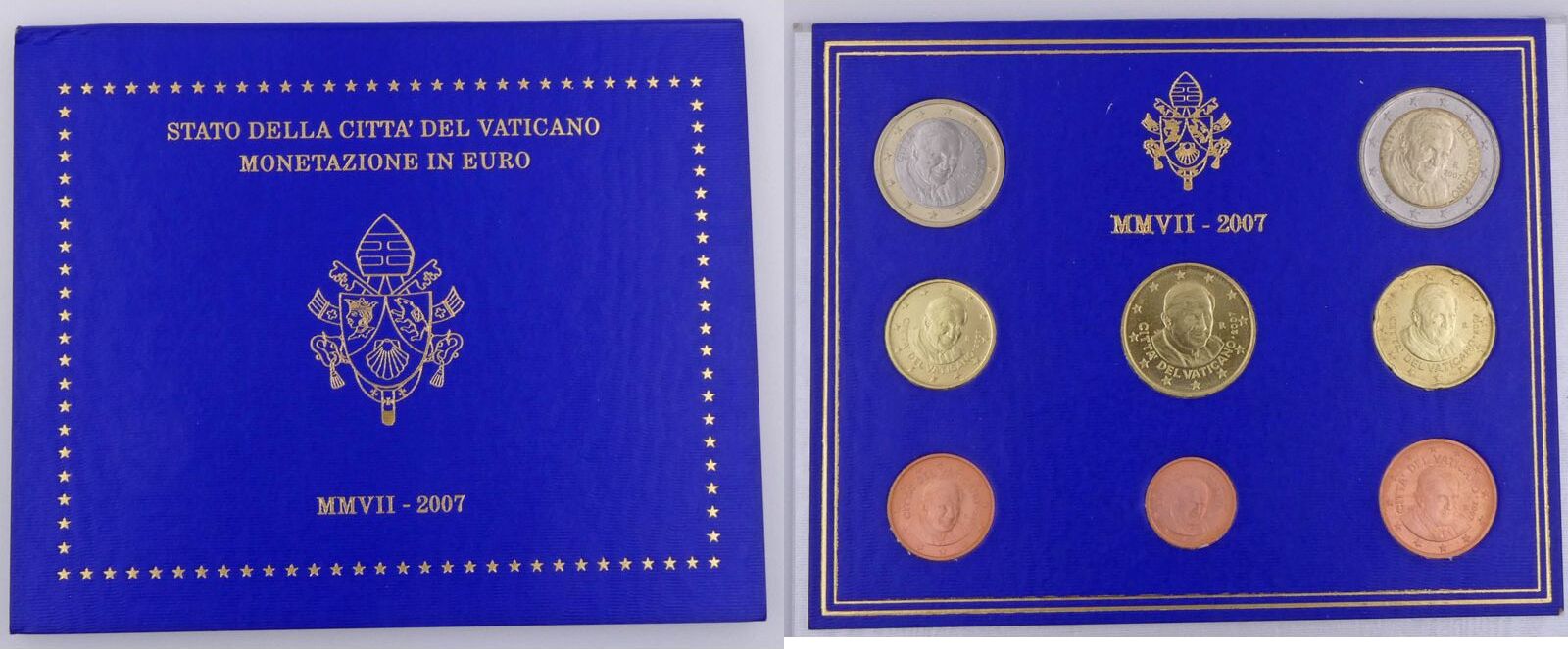 Vatikanstadt 2007 Euro, Vatican, coffret Brillant Universel | MA-Shops