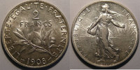 2 Francs 2 Francs Monnaie Française, Semeuse -
