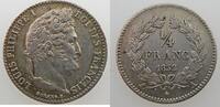 1/4 Franc 1/4 Franc France 1832 A, 2 sur 1, TTB, KM#740.1 -