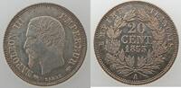 20 Centimes 20 Centimes Napoléon III 1853 A, SUP+, KM# 778.1 -