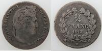 1/4 Franc 1/4 Franc France 1832 D, TB+, KM#740.4 -