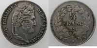 1/4 Franc 1/4 Franc France 1834 W, TTB, KM#740.13 -