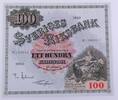 100 Kronor 1960 SUEDE Suède  1960, Pick: 48b, XF, M150944 