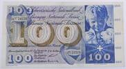 Schweiz 100 Francs Suisse 4.10.1957, Pick: 49b, VF+, 14V24529 -