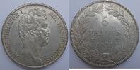 5 Francs 1831 W 5 Francs France, Louis-Philippe I  1831 W, SUP, KM#735.13 vz