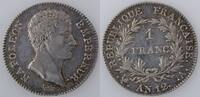 1 Franc 1 Franc Napoléon Empereur l'An XII A, KM# 656.1, SUP -