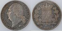2 Francs 1816 A 2 Francs Louis XVIII  1816 A, KM# 710.1, SUP vz