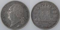 2 Francs 2 Francs Louis XVIII 1823 A, KM# 710.1, TTB+ -