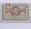Billets du Trésor 10 Francs 1947 Trésor Français type 1947, A.02842745, ... 11,00 EUR  zzgl. 7,00 EUR Versand