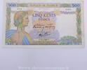 500 Francs la Paix 500 Francs 870 La Paix 25.7.1940, B.870/975, TTB+ ss+ 49,50 EUR  zzgl. 7,00 EUR Versand