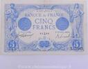 5 Francs Bleu type 1905 5 Francs 1916-12-30 Bleu 30.12.1916, X.15682/343... 205,20 EUR  zzgl. 7,00 EUR Versand