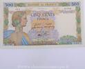 500 Francs la Paix 500 Francs 7.1.1943 La Paix 7.1.1943, D.7789/111, TTB... 75,60 EUR  zzgl. 7,00 EUR Versand