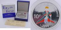 Monnaies comm&eacute;moratives 10 Francs 2000 BE, Antoine de Saint Exup&eacute;ry, KM#... 78,75 EUR  zzgl. 7,00 EUR Versand