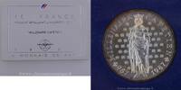 10 Francs 10 Francs 1987 Hugues Capet 1987, BU argent, KM# 961  28,35 EUR  zzgl. 7,00 EUR Versand