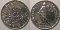 5 Francs Monnaie française, Semeuse, 5 Francs 1999