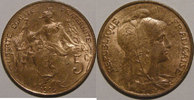 5 Centimes 5 centimes Monnaie Française, Troisième République, Dupuis 1916* -