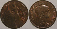5 Centimes 5 centimes Monnaie Française, Troisième République, Dupuis -