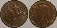 5 Centimes 5 centimes Monnaie Française, Troisième République, Dupuis -
