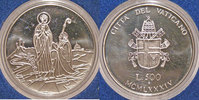 Vatikanstadt 500 Lire Monnaie étrangère, Vatican, Jean-Paul II en coffret -