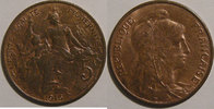 5 Centimes 5 centimes Monnaie Française, Troisième République, Dupuis -