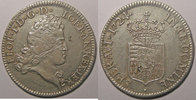 Duché de Lorraine Monnaie Lorraine, duché de Lorraine, Léopold 1er (1690-1729), 1/2 Aubonne 1724,