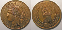 Médailles XIXème Siècle bronze Médaille Hippique, Saône et Loire, Signé: Oudiné, diamètre: 50 mm -