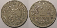 Deutschland 2 Mark Monnaie étrangère, Allemagne, Germany 1951 G, TTB/TTB+, AKS# 110 -
